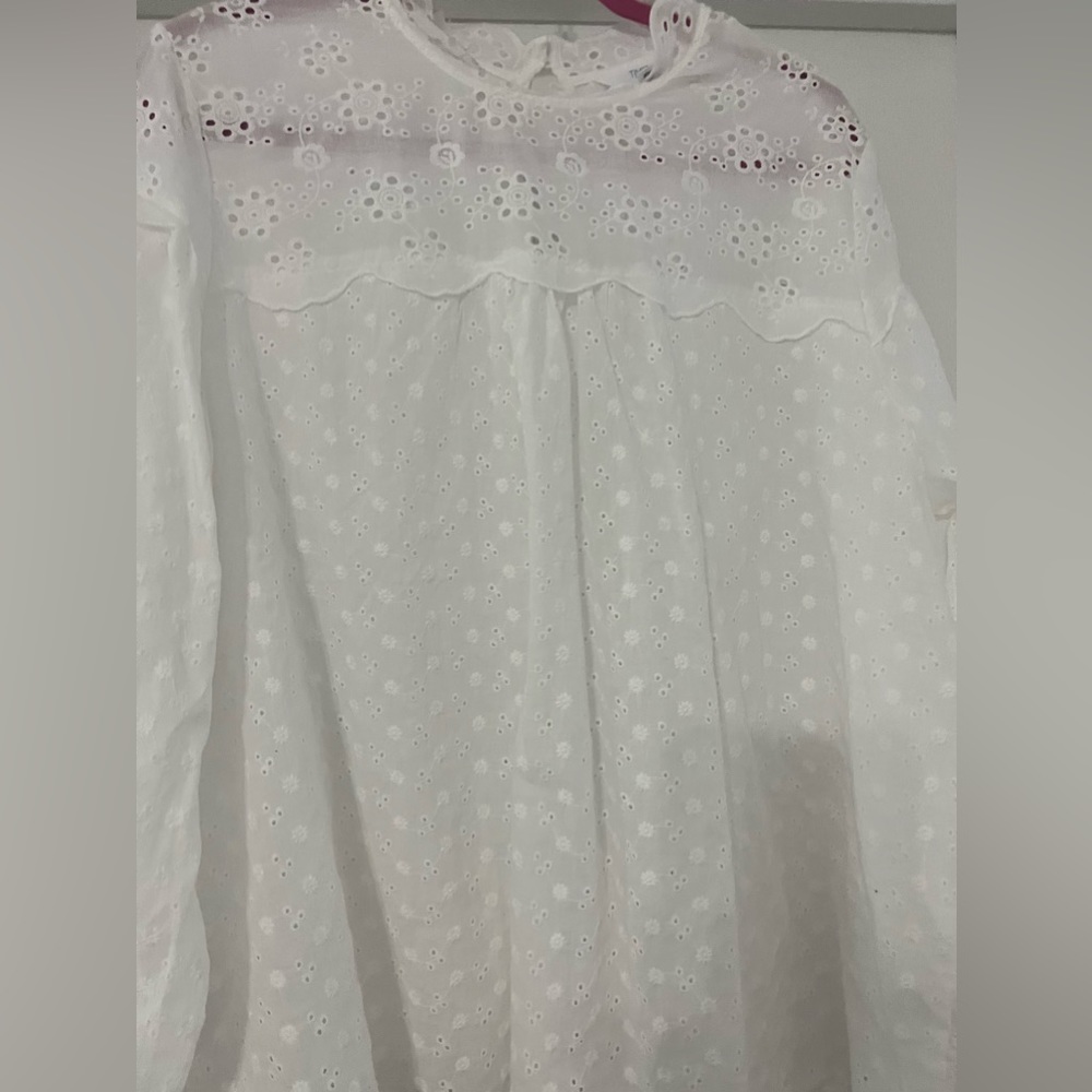Terra & Sky eyelet top NWOT size 20